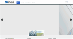 Desktop Screenshot of boos-textil.de