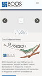 Mobile Screenshot of boos-textil.de